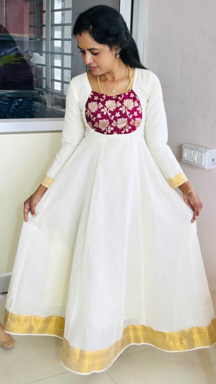 kerala cotton amberla kurthi