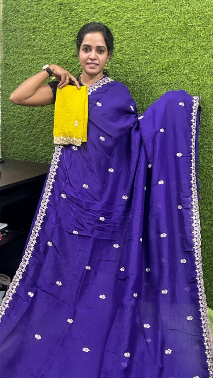 Crunchy Silk Saree