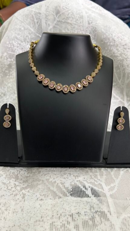 Pink Full Stone Set