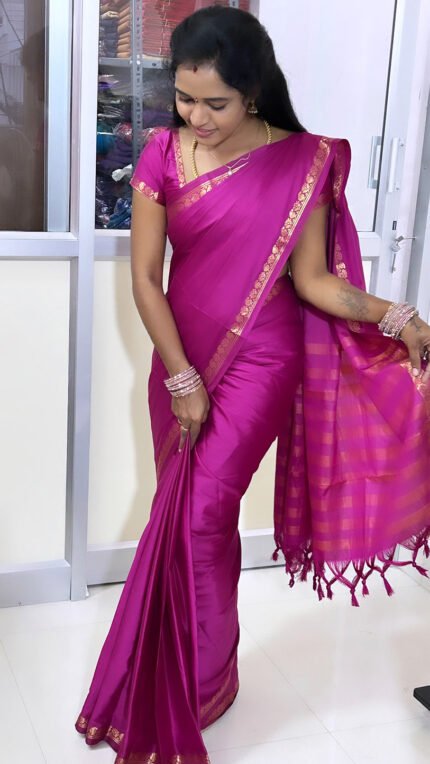 Kanji Semi silk Saree